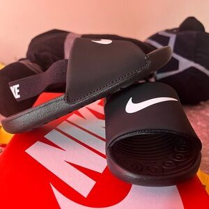 Nike Kid’s Kawa Slingback Slides